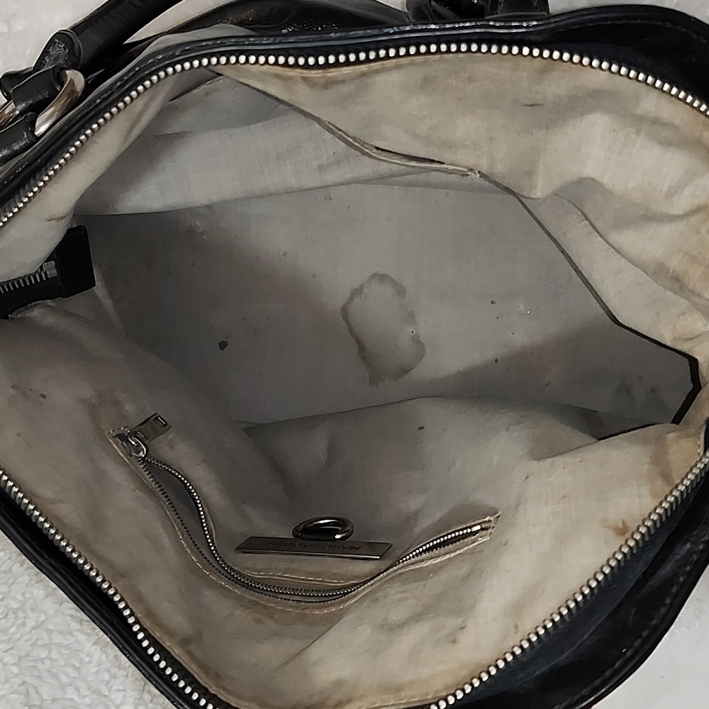 Marc Jacobs Y2K Blake satchel dual exterior pockets  snap closures top handles - Picture 12 of 16